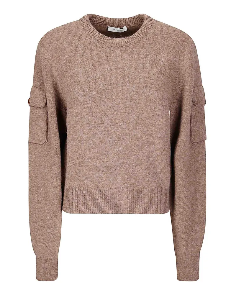 Christophe Lemaire Rundhalspullover - Beige Beige