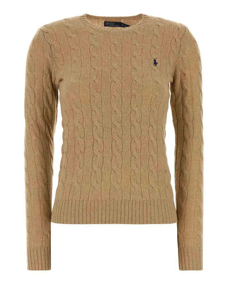 Ralph Lauren Rundhalspullover - Camel Camel