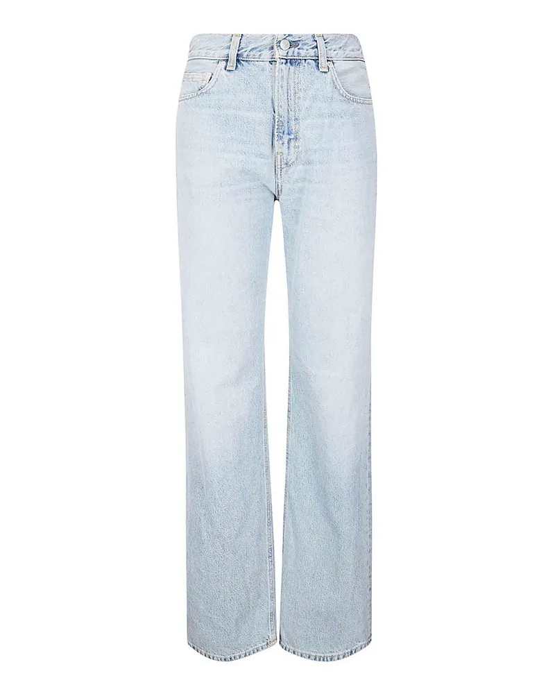 Haikure Straight Leg Jeans - Blau Blau