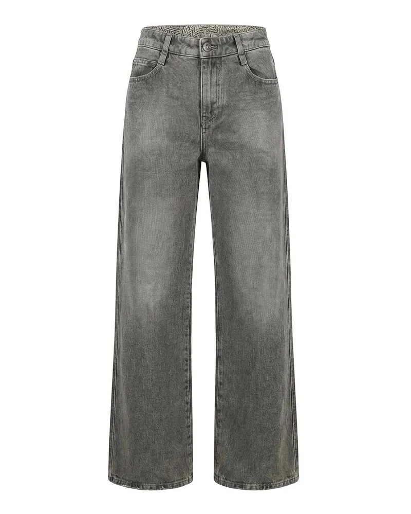 Ermanno Scervino Straight Leg Jeans - Schwarz Schwarz