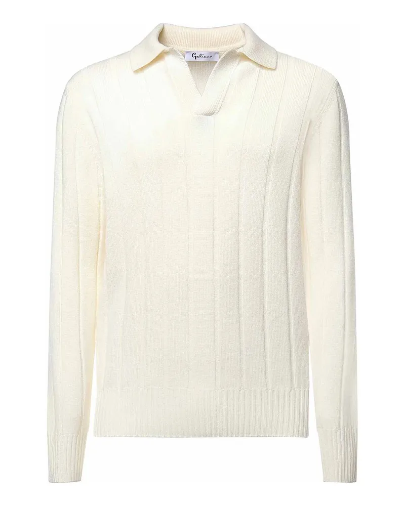 Giuliano Galiano Poloshirt - Weiß Weiß