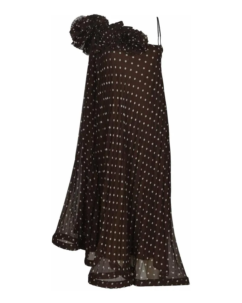 P.A.R.O.S.H. P. A.R. O.S. H. Maxikleid - Creme Braun