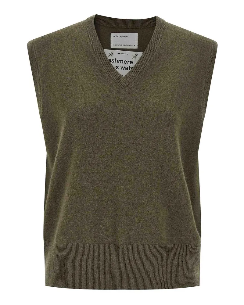extreme cashmere Weste - Grün Grün