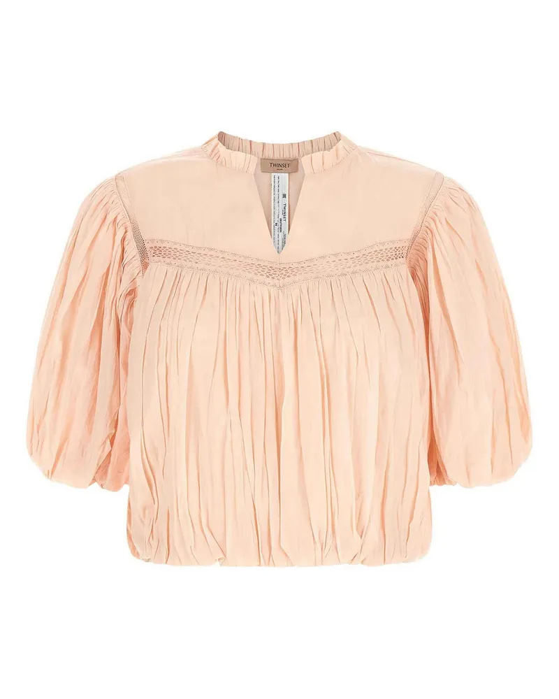 Twin-Set Bluse - Nude Nude