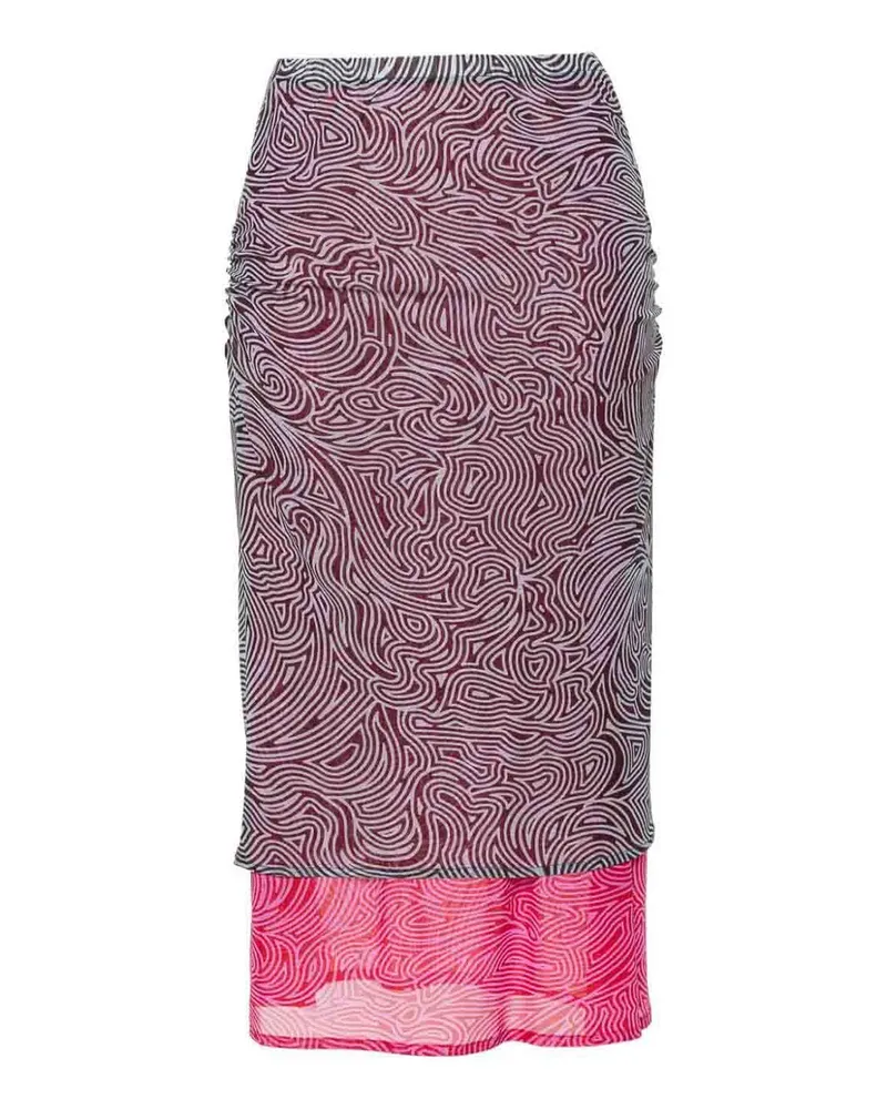 Dries van Noten Midirock - Braun Braun
