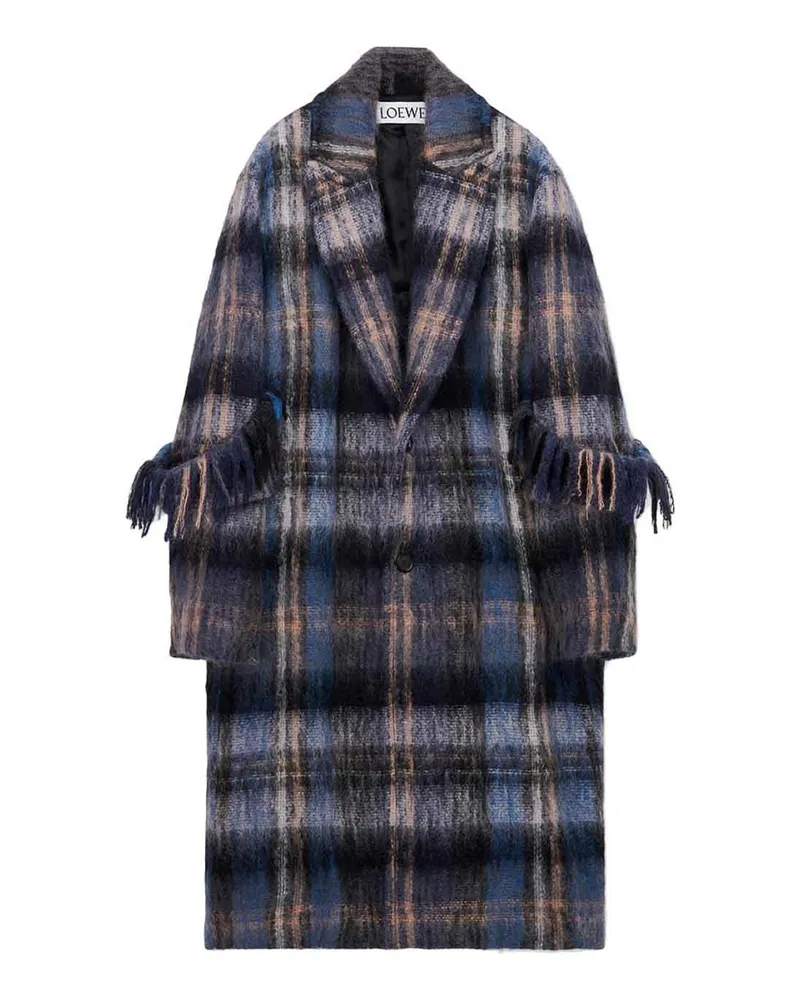 Loewe Knielanger Mantel - Bunt Bunt