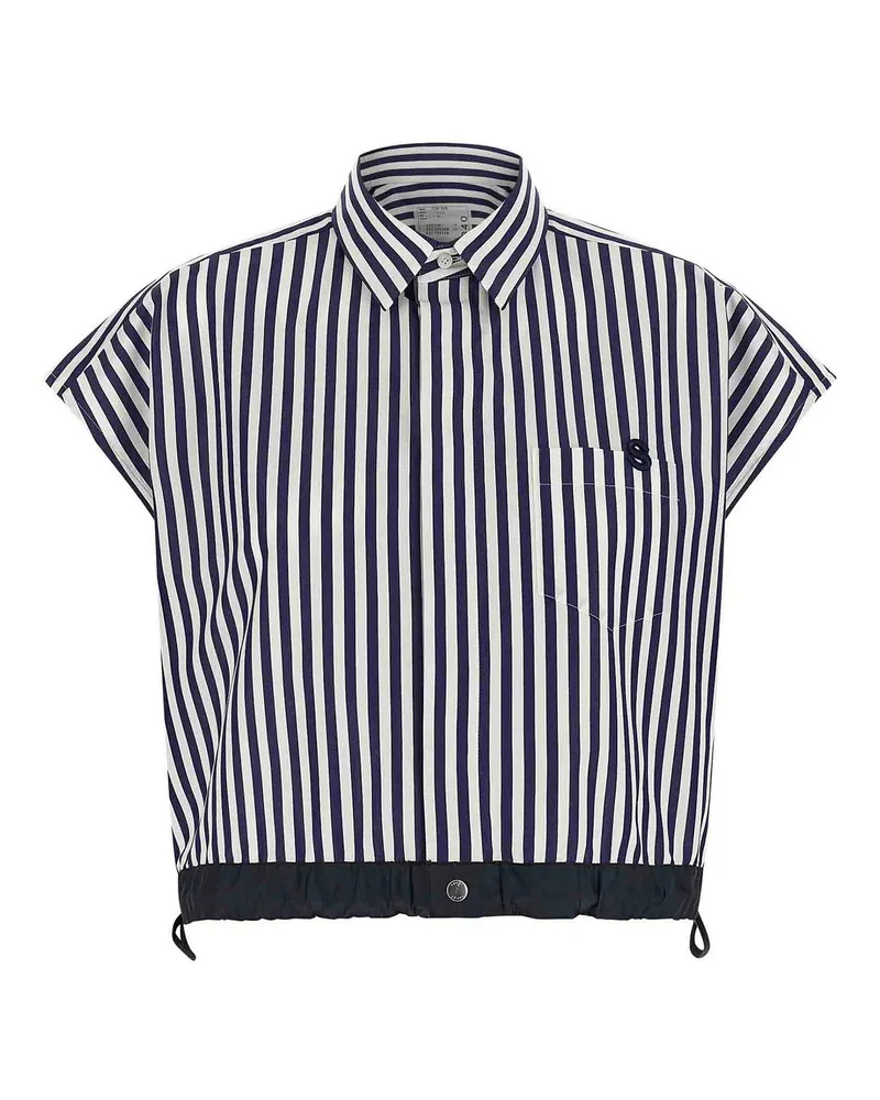 Sacai Hemd - Blau Blau