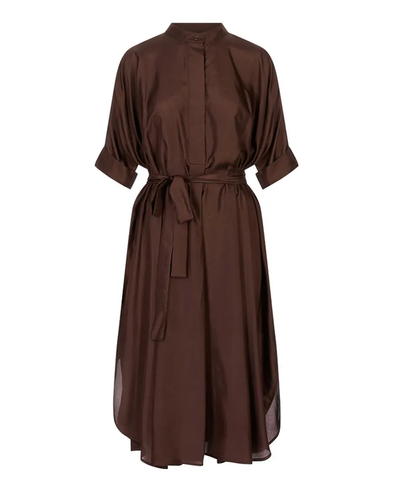 MEIMEIJ Knielanges Kleid - Braun Braun