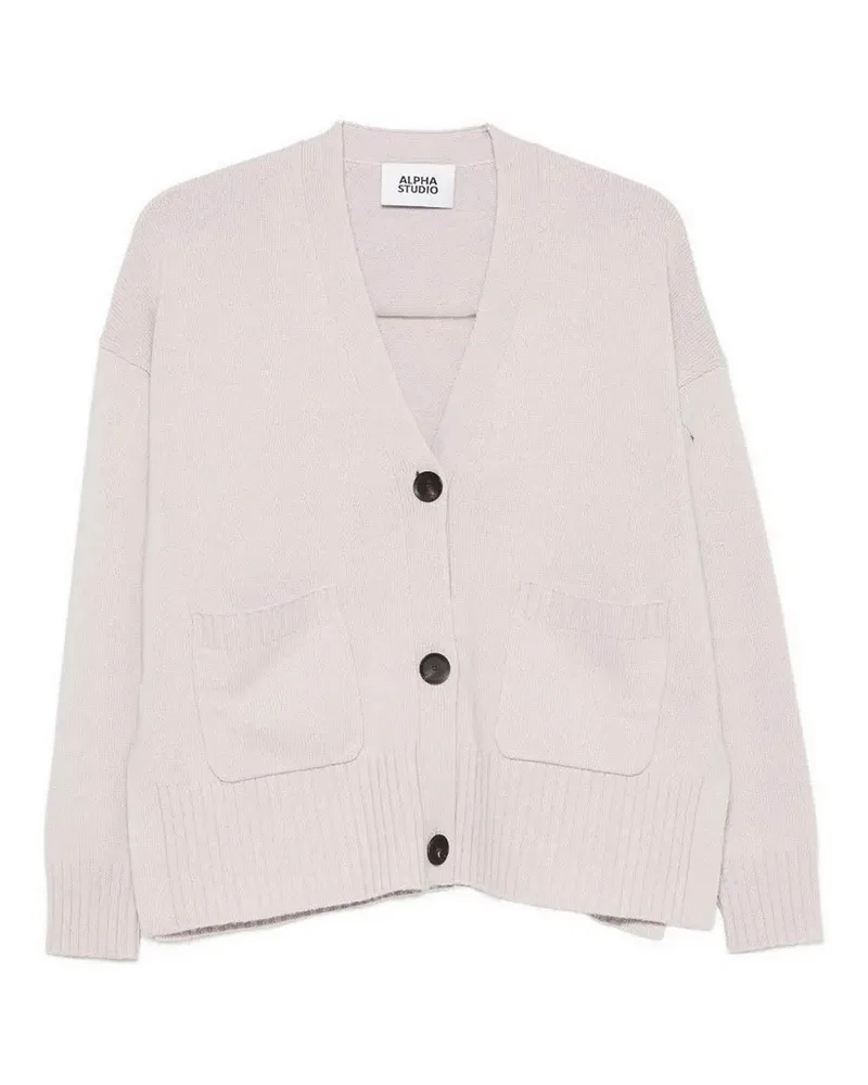 Alpha Studio Cardigan - Grau Grau