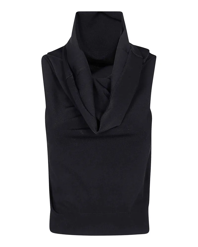 Nuur Top - Schwarz Schwarz