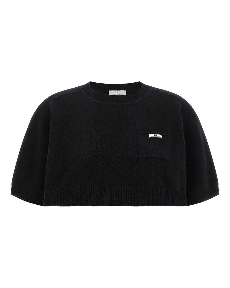 Elisabetta Franchi Top - Schwarz Schwarz