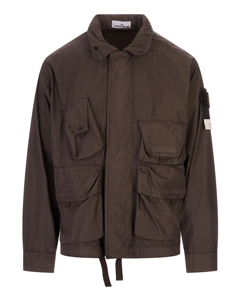 Stone Island Casualjacke - Grau Grau