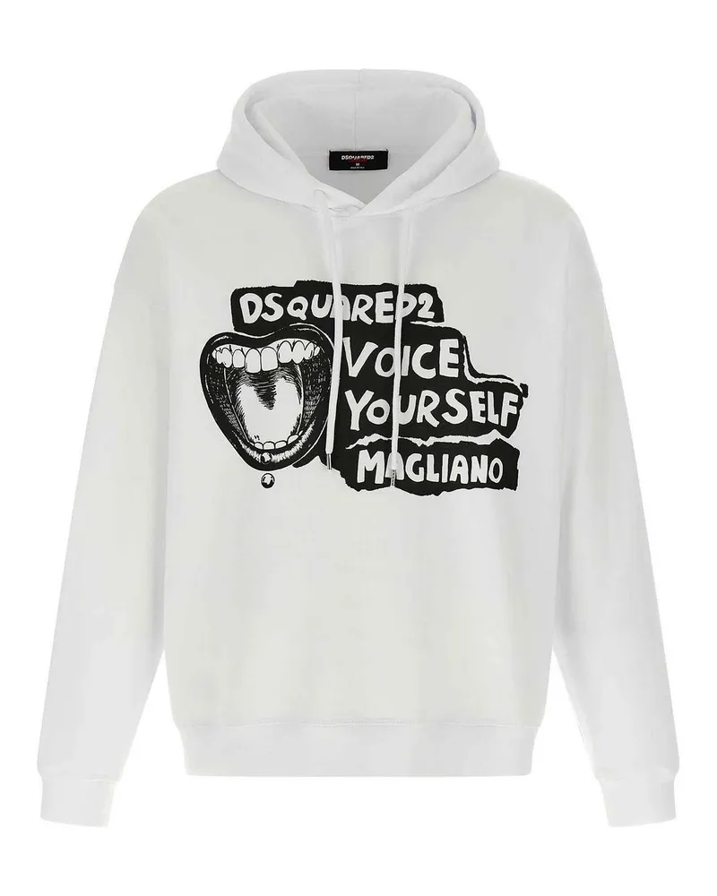 Dsquared2 Sweatshirt - Weiß Weiß