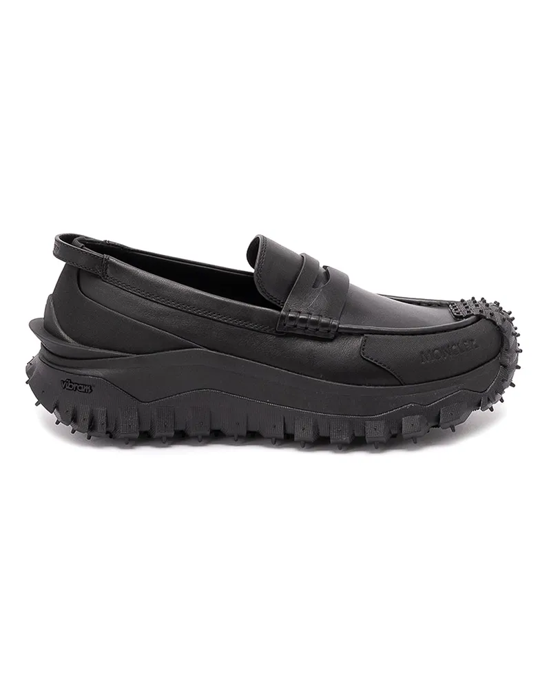 Moncler Mokassins - Schwarz Schwarz