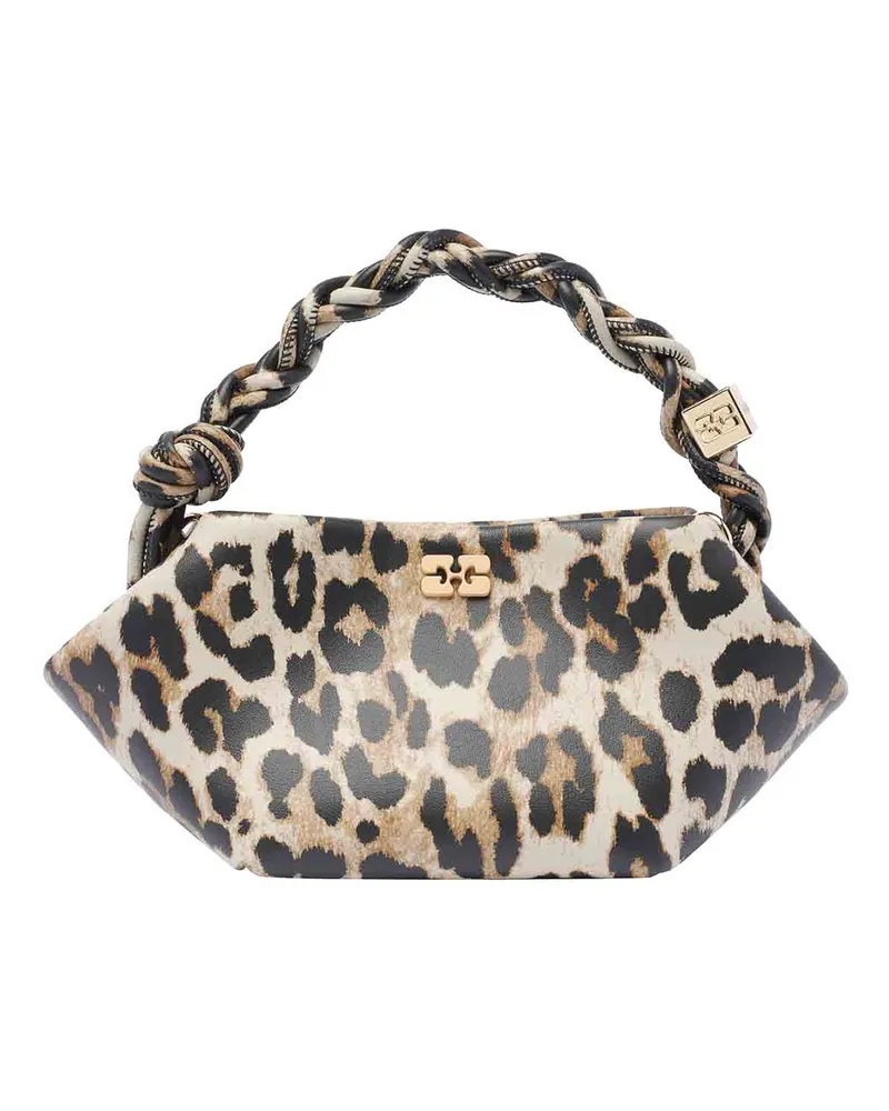 Ganni Shopper - Braun Animal