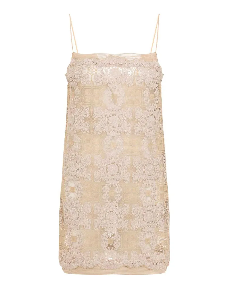 Ermanno Scervino Kurzes Kleid - Beige Beige