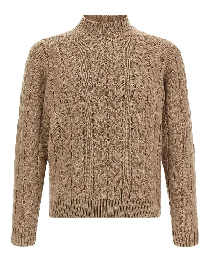 Zanone Rollkragenpullover - Beige Beige
