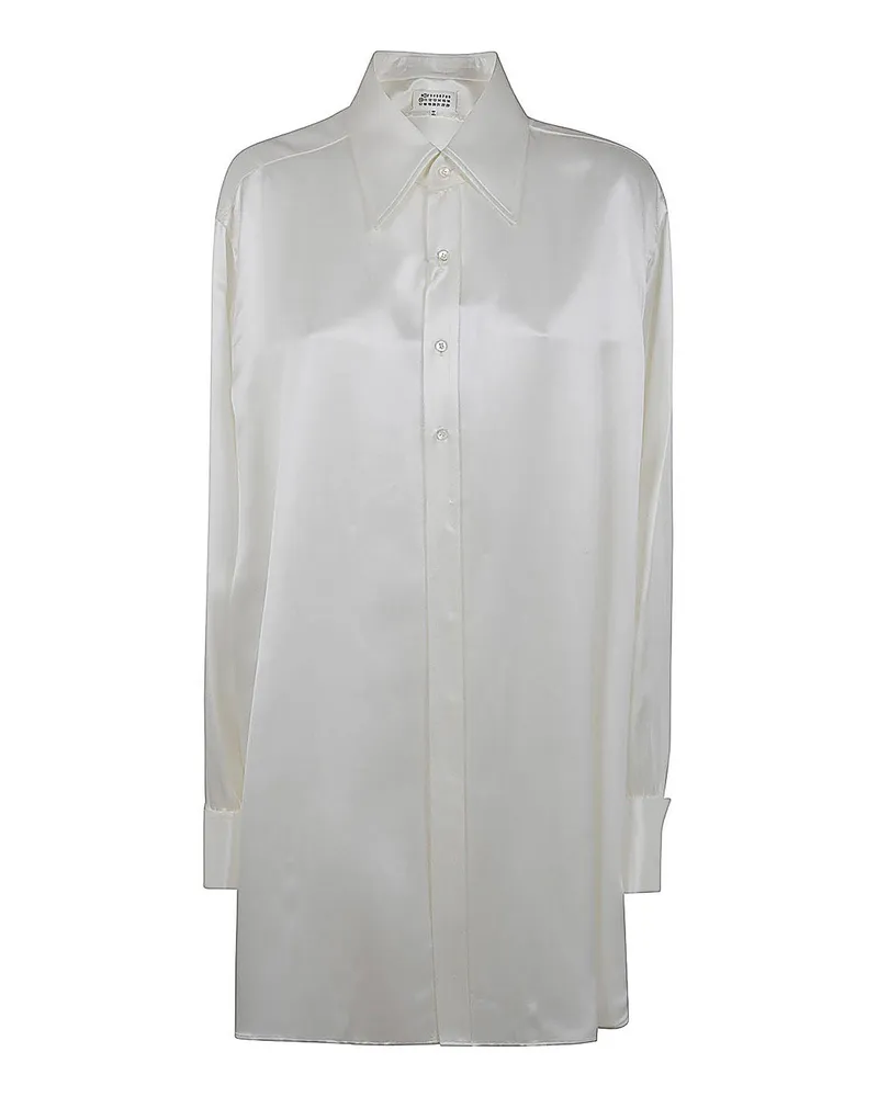 Maison Margiela Hemd - Weiß Weiß