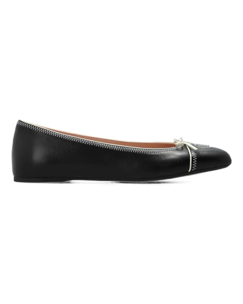 Valentino Garavani Ballerinas - Schwarz Schwarz