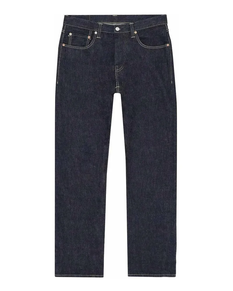 Fortela Straight Leg Jeans - Blau Blau