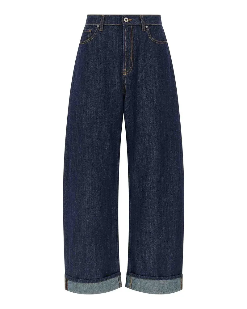 P.A.R.O.S.H. P. A.R. O.S. H. Straight Leg Jeans - Blau Blau