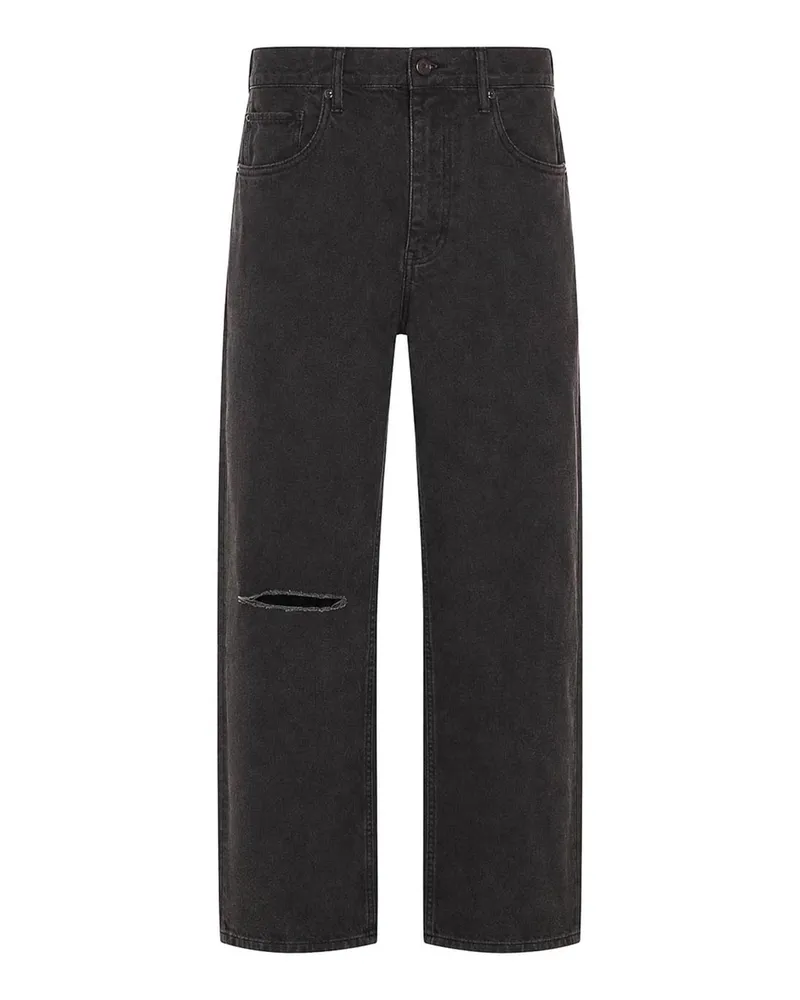 PURPLE BRAND Straight Leg Jeans - Braun Braun