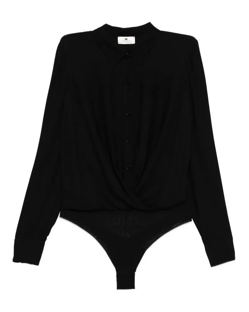 Elisabetta Franchi Top - Schwarz Schwarz