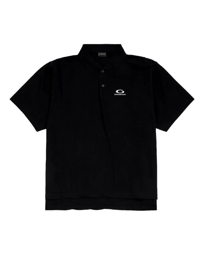 Balenciaga Poloshirt - Schwarz Schwarz