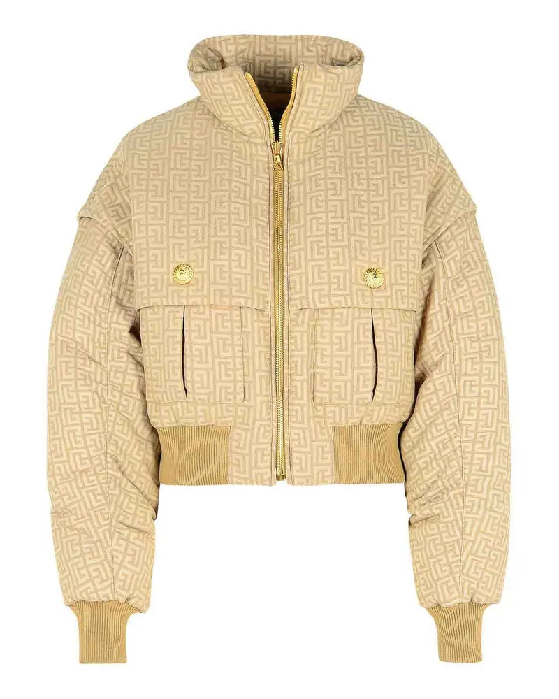 Balmain Bomberjacke - Beige Beige