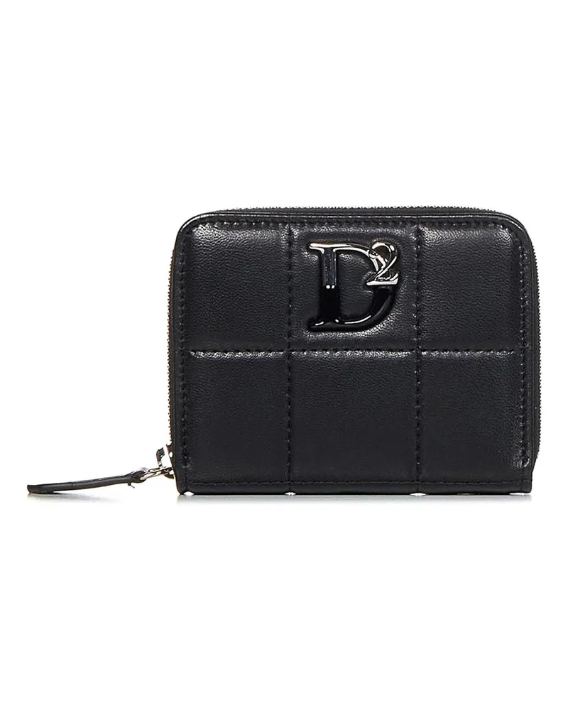 Dsquared2 Portemonnaie - Schwarz Schwarz