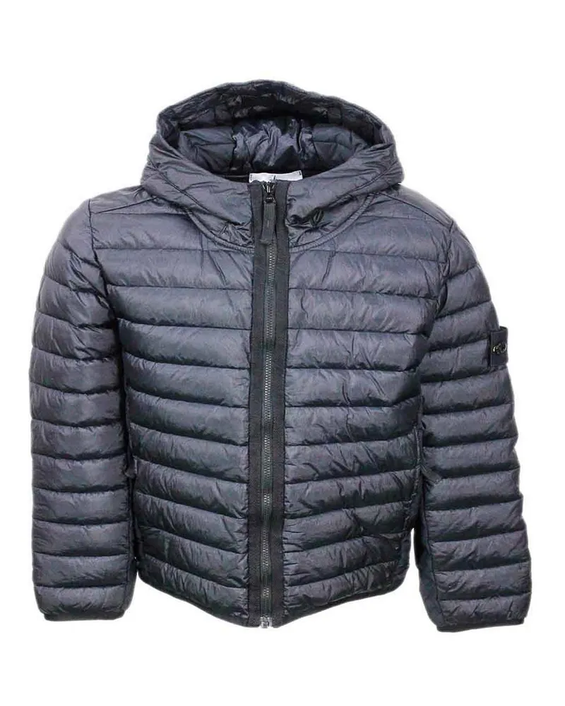 Stone Island Daunenjacke - Schwarz Schwarz