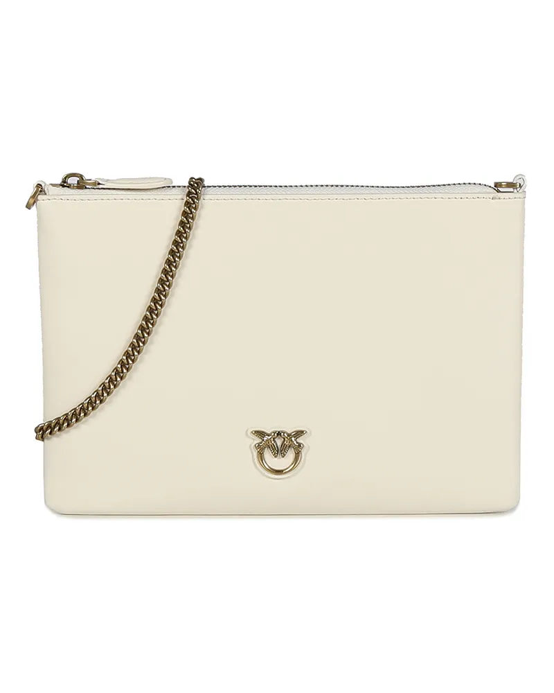 Pinko Tasche - Flat Classic Clutch Weiß