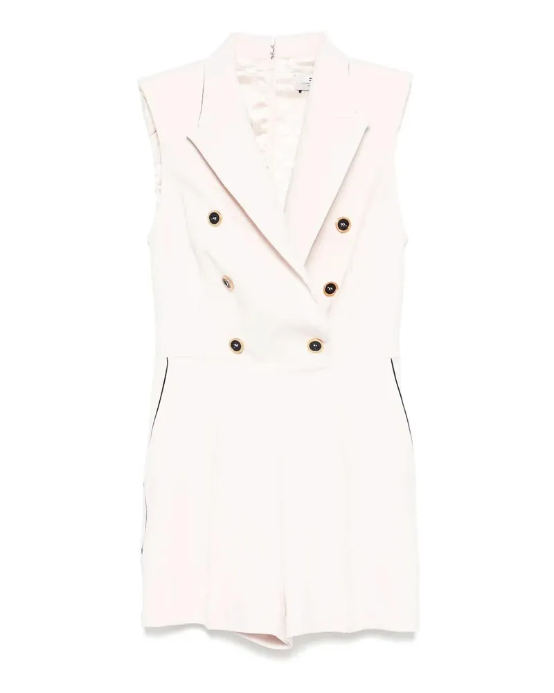 Elisabetta Franchi Jumpsuit - Weiß Weiß