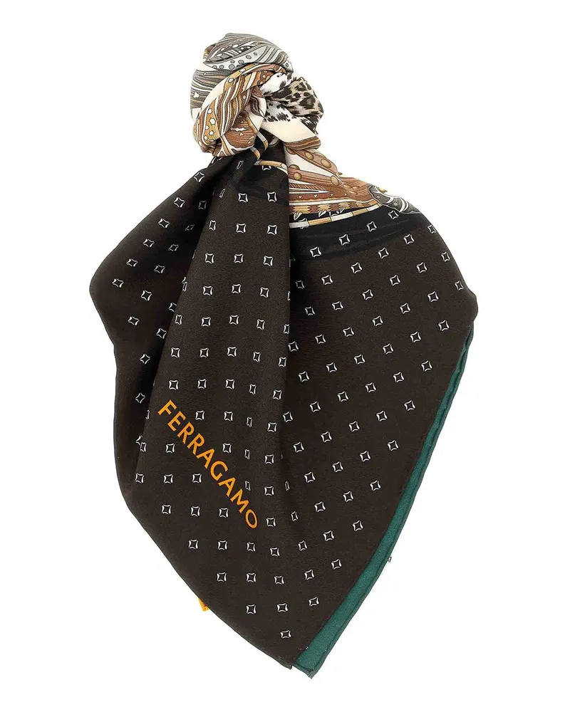 Ferragamo Schal - Bunt Bunt