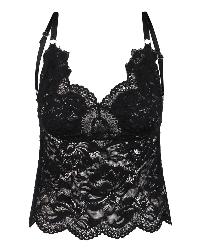 Paco Rabanne Top - Schwarz Schwarz