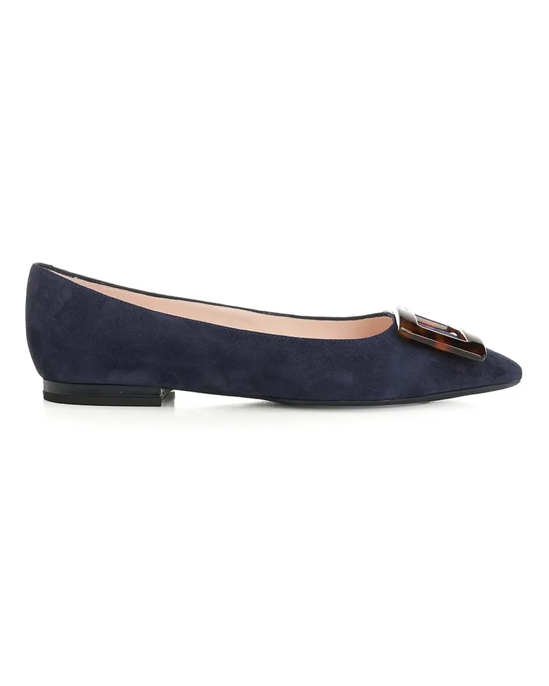 Roger Vivier Ballerinas - Blau Blau