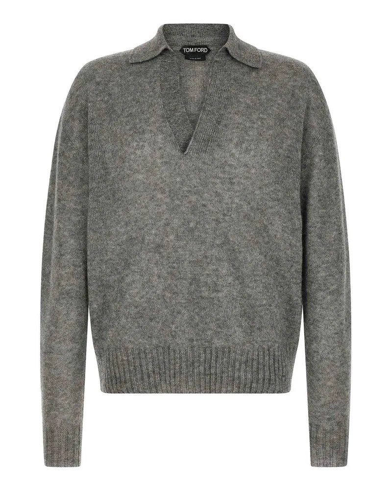 Tom Ford Poloshirt - Grau Grau