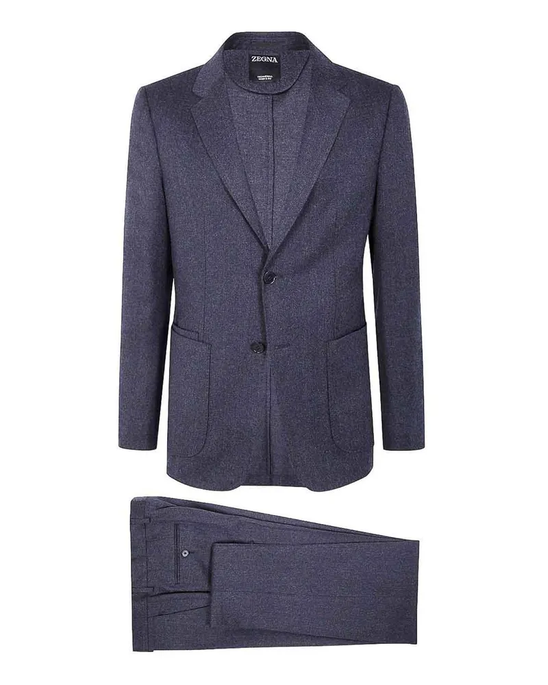 Ermenegildo Zegna Eleganter Anzug - Blau Blau