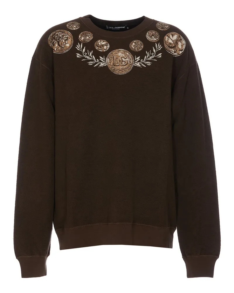 Dolce & Gabbana Sweatshirt - Braun Braun