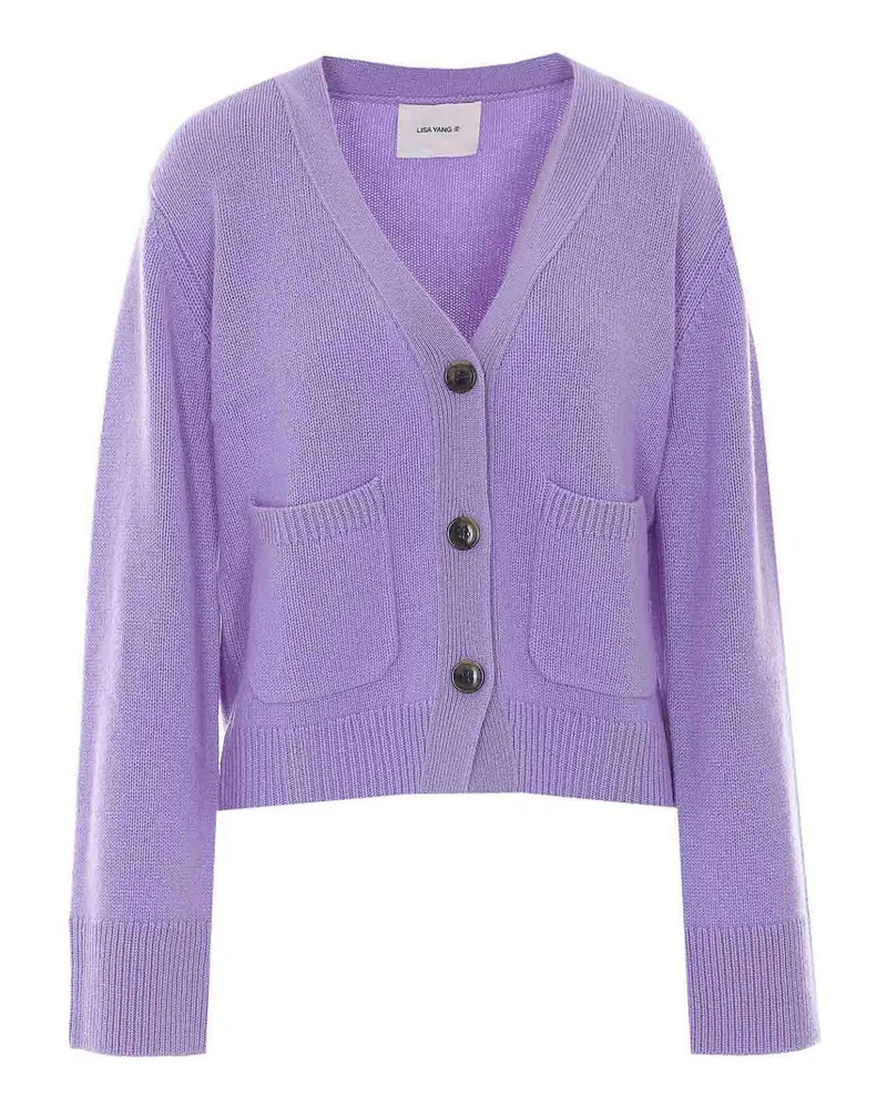 Lisa Yang Cardigan - Silber Silber