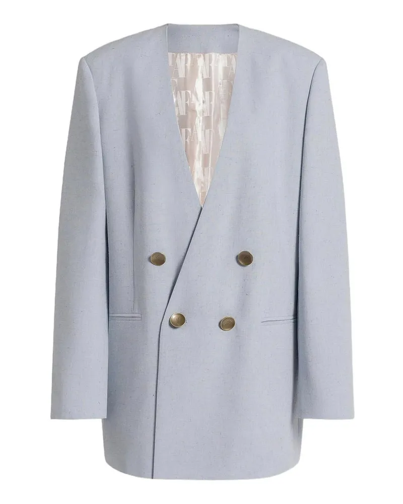 Alberta Ferretti Blazer - Hellblau Hellblau