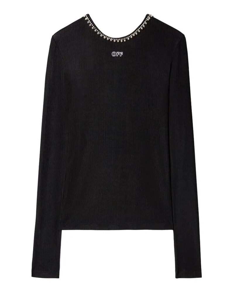 OFF-WHITE Top - Schwarz Schwarz