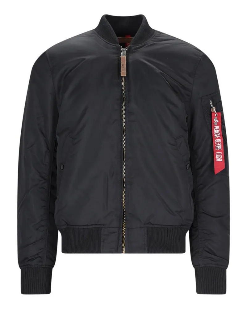 Alpha Industries Casualjacke - Schwarz Schwarz
