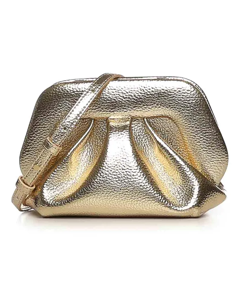 THEMOIRÈ Clutch - Gold Gold
