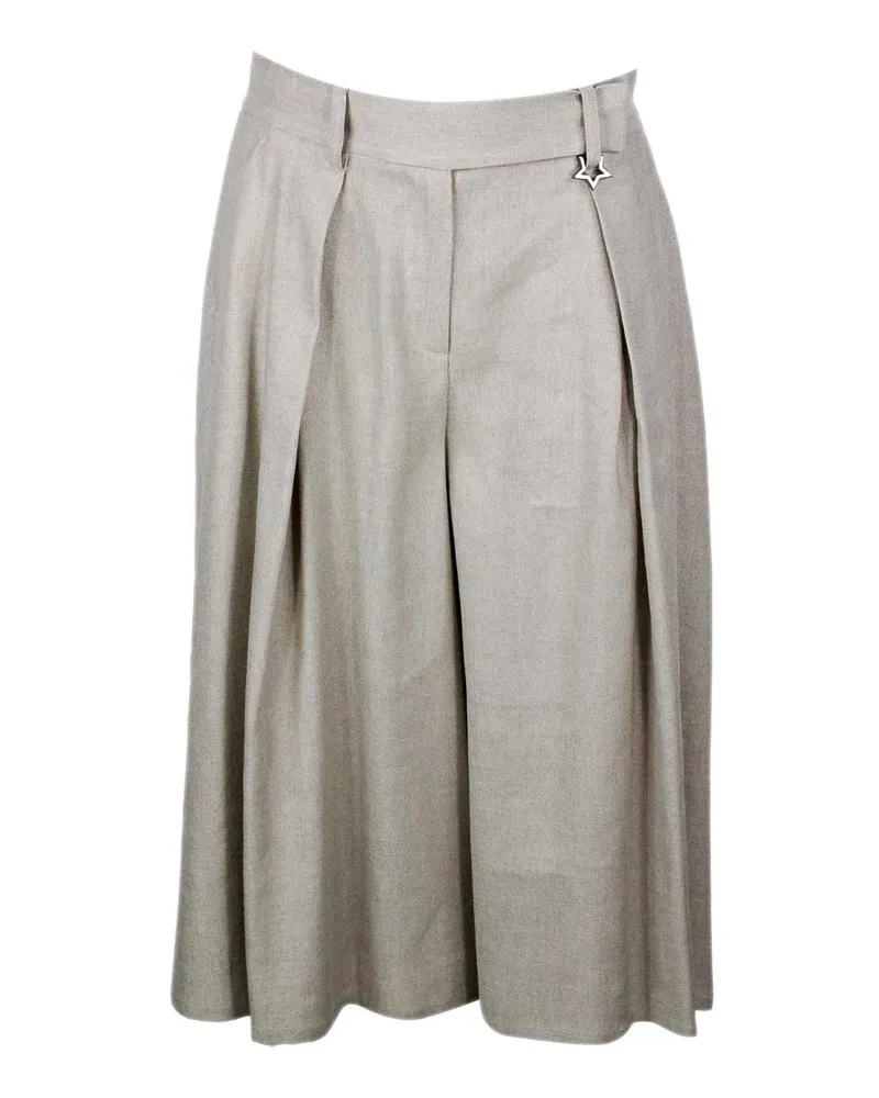 Lorena Antoniazzi Casual Hose - Silber Silber