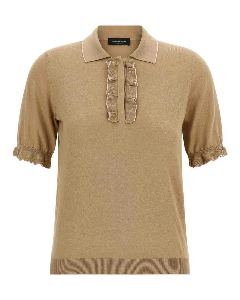 Fabiana Filippi Poloshirt - Beige Beige