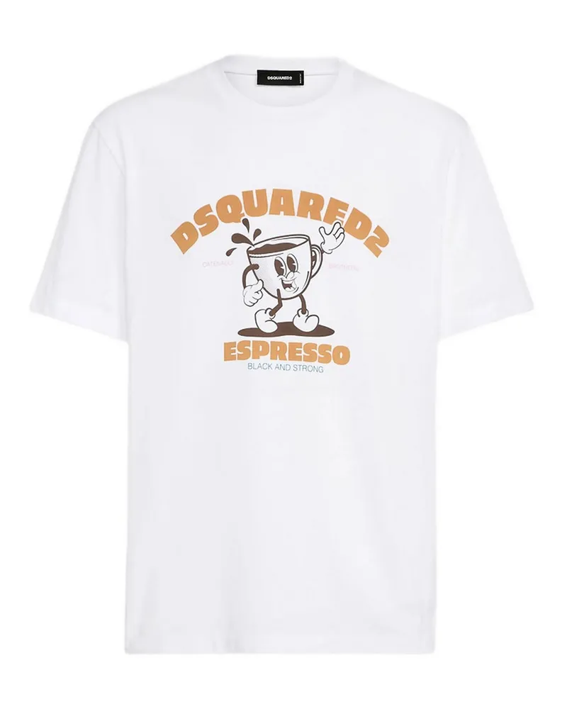 Dsquared2 T-Shirt - Weiß Weiß