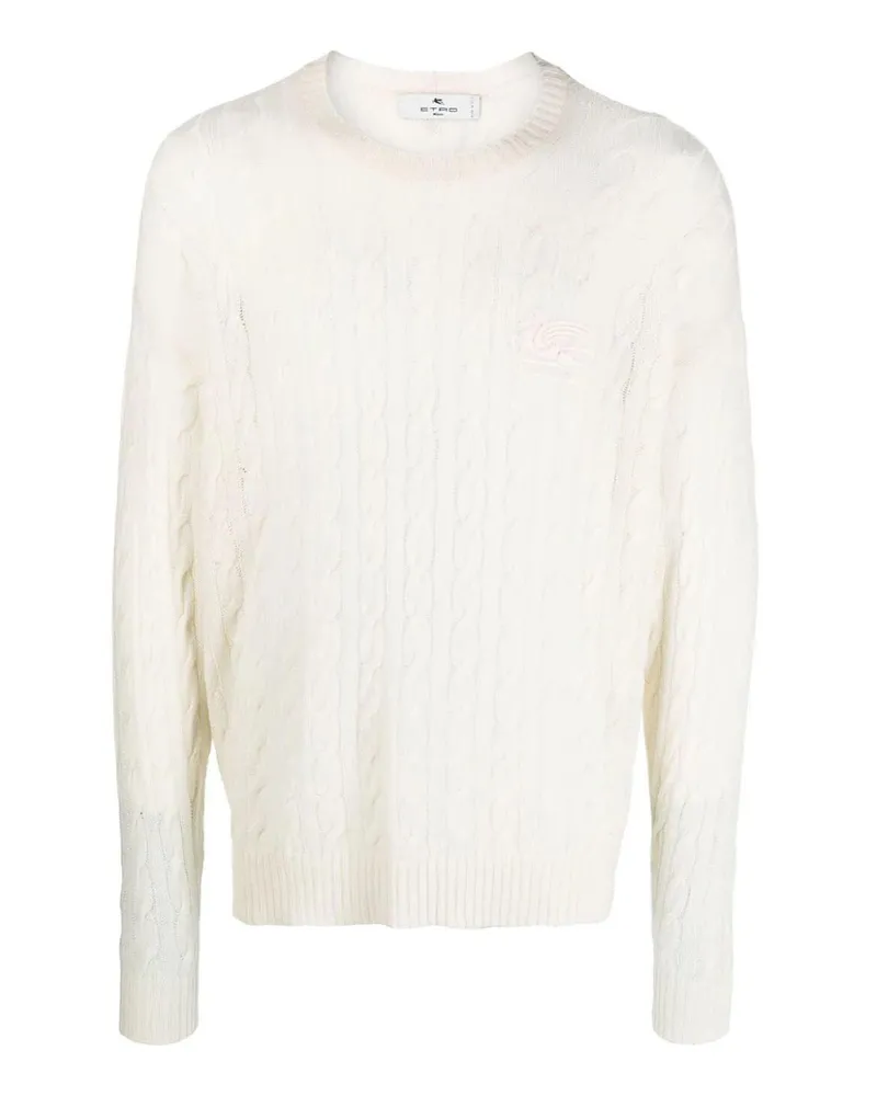 Etro U-Boot-Pullover - Schwarz Weiß