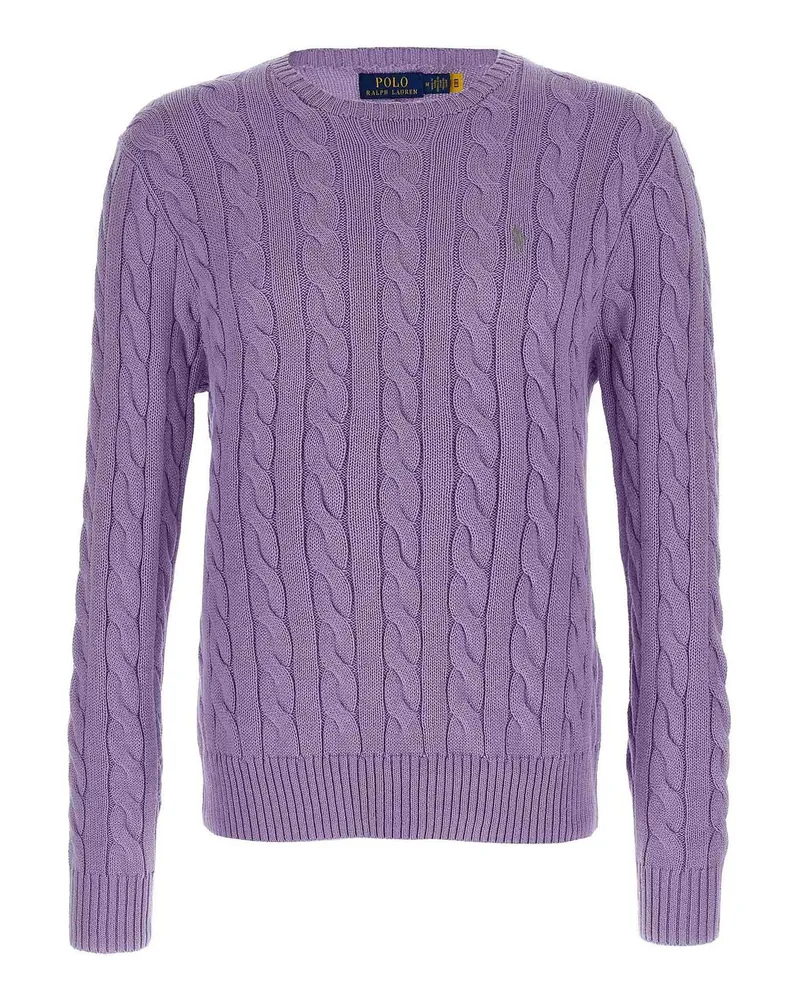 Ralph Lauren Rundhalspullover - Lila Lila