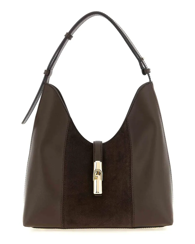 Furla Schultertasche - Braun Braun